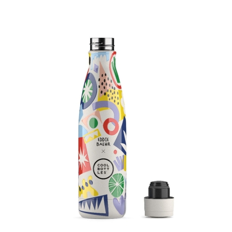 Cool Bottles Butelka termiczna Xclusive! 500 ml Eddie Baehr – Electric Garden