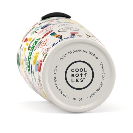 Cool Bottles Kubek termiczny 550 ml Xclusive! Eddie Baehr – Good Vibes