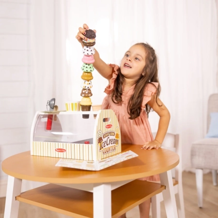 Drewniana Lodziarnia Scoop & Serve 28 el Melissa & Doug