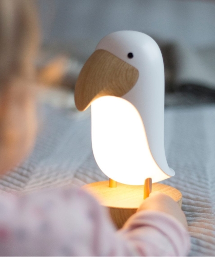Maskonur Lampka z Głośnikiem Biała