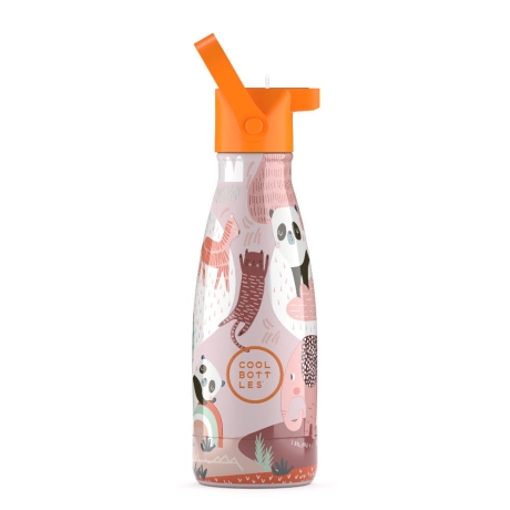 Cool Bottles Butelka termiczna Kids 260 ml Panda gang