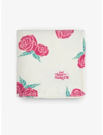 kocykotulacz-muslinowy-roze-vintage-the-story-gakers.webp