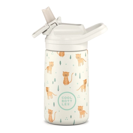 Cool Bottles Butelka termiczna Kiddies 350 ml Whisker Kittens