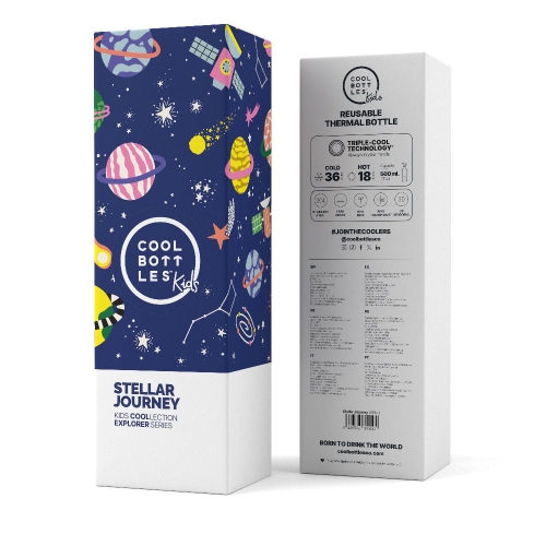 Cool Bottles Butelka termiczna Kids 500 ml Stellar Journey
