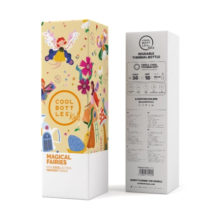 Cool Bottles Butelka termiczna Kids 350 ml Magical Fairies