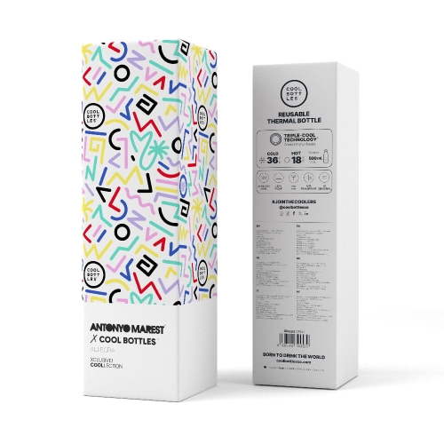 Cool Bottles Butelka termiczna Xclusive! 500 ml Antonyo Marest – Allegra