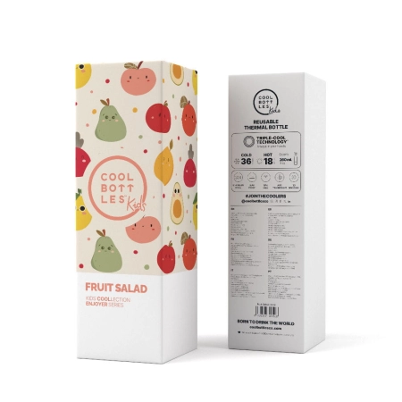 Cool Bottles Butelka termiczna Kids 260 ml Fruit Salad