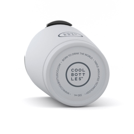 Cool Bottles Kubek termiczny 330 ml Mono White