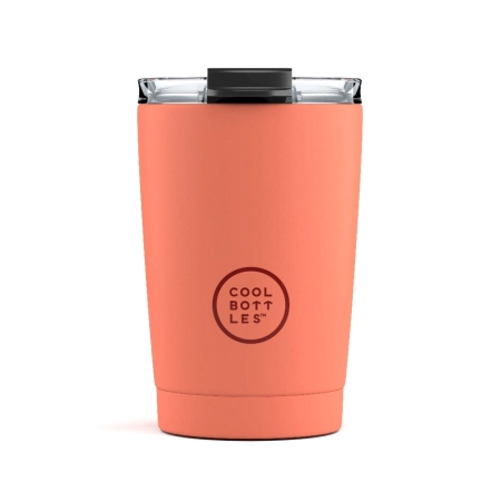 Cool Bottles Kubek termiczny 330 ml Pastel Coral