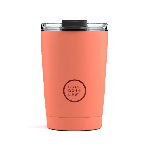 Cool Bottles Kubek termiczny 330 ml Pastel Coral