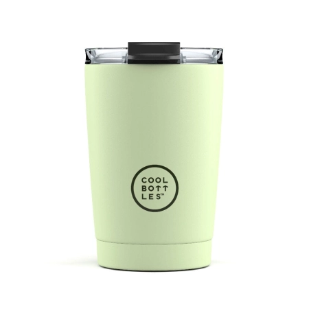 Cool Bottles Kubek termiczny 330 ml Pastel Green
