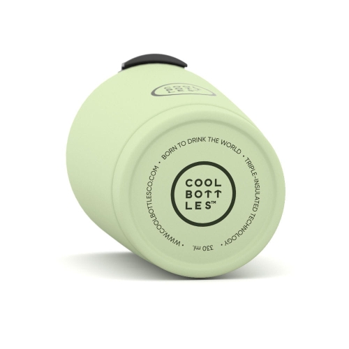 Cool Bottles Kubek termiczny 330 ml Pastel Green