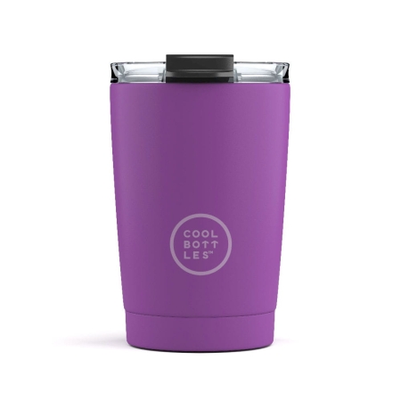 Cool Bottles Kubek termiczny 330 ml Vivid Violet