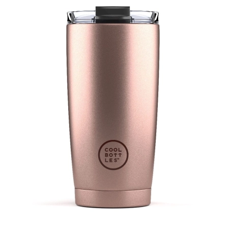 Cool Bottles Kubek termiczny 550 ml Metallic Rose