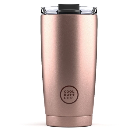 Cool Bottles Kubek termiczny 550 ml Metallic Rose