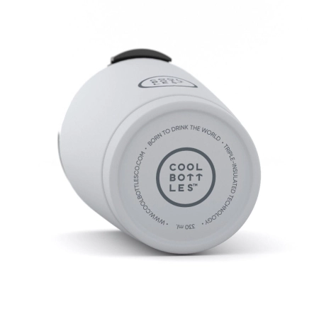 Cool Bottles Kubek termiczny 550 ml Mono White