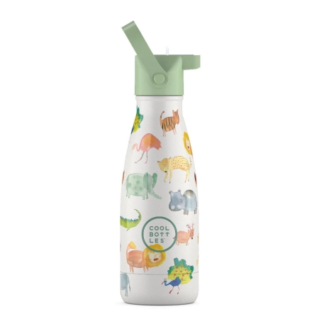 Cool Bottles Butelka termiczna Kids 260 ml African safari