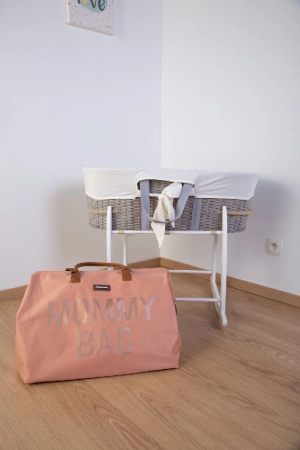 Childhome Torba Mommy Bag Różowa