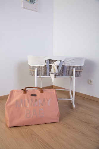Childhome Torba Mommy Bag Różowa