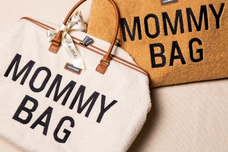 Childhome Torba Mommy Bag Teddy Bear White