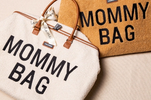 Childhome Torba Mommy Bag Teddy Bear White