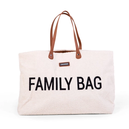 Childhome Torba Family Bag Teddy Bear White