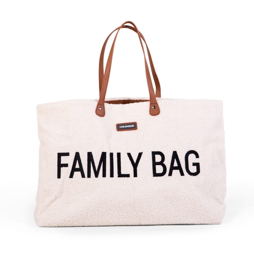 Childhome Torba Family Bag Teddy Bear White