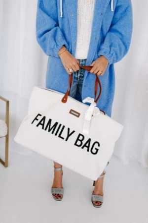 Childhome Torba Family Bag Teddy Bear White