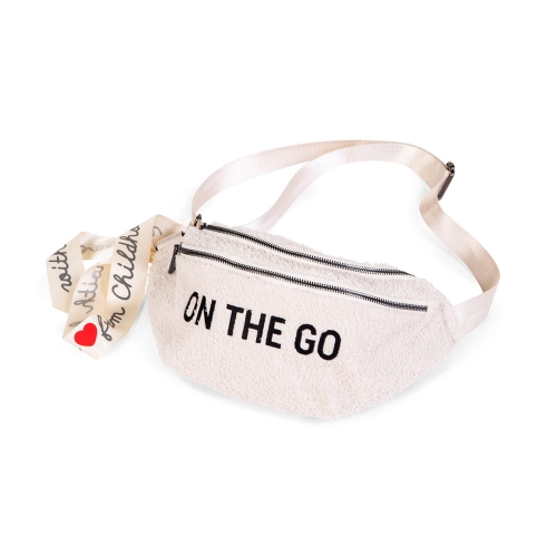 Childhome Nerka Banana Bag Teddy Bear White
