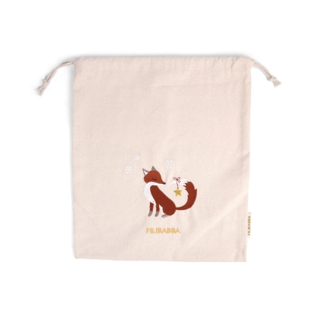 Filibabba Torba na prezenty - Wonderful Winter Fox